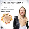 image:imageFunky Junque Infinity Scarf for Women  Oversized Chunky Winter Scarf Colorful Fall Scarves Soft Sweater Wrap Cozy StylePeanut