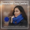 image:imageFunky Junque Infinity Scarf for Women  Oversized Chunky Winter Scarf Colorful Fall Scarves Soft Sweater Wrap Cozy StyleRoyal Blue
