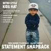 image:imageFunky Junque Kids 2 Tone Trucker Snapback Hat for Baby Toddler amp Children  Soft Cotton Trucker Hat with Adjustable Snapback Everyday Play and Gifting Funny Toddler Hats for KidsCool Kids Club  NavyBeige