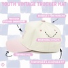 image:imageFunky Junque Kids 2 Tone Trucker Snapback Hat for Baby Toddler amp Children  Soft Cotton Trucker Hat with Adjustable Snapback Everyday Play and Gifting Funny Toddler Hats for KidsLiterally Just a Girl  RoseBeige