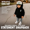 image:imageFunky Junque Kids 2 Tone Trucker Snapback Hat for Baby Toddler amp Children  Soft Cotton Trucker Hat with Adjustable Snapback Everyday Play and Gifting Funny Toddler Hats for KidsPut It on My Papas Tab  GreenBeige