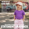 image:imageFunky Junque Kids 2 Tone Trucker Snapback Hat for Baby Toddler amp Children  Soft Cotton Trucker Hat with Adjustable Snapback Everyday Play and Gifting Funny Toddler Hats for KidsExpensive and Difficult  RoseBeige