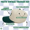 image:imageFunky Junque Kids 2 Tone Trucker Snapback Hat for Baby Toddler amp Children  Soft Cotton Trucker Hat with Adjustable Snapback Everyday Play and Gifting Funny Toddler Hats for KidsPut It on My Papas Tab  GreenBeige