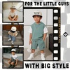 image:imageFunky Junque Kids 2 Tone Trucker Snapback Hat for Baby Toddler amp Children  Soft Cotton Trucker Hat with Adjustable Snapback Everyday Play and Gifting Funny Toddler Hats for KidsPut It on My Dads Tab  BlackBeige