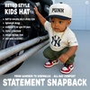 image:imageFunky Junque Kids 2 Tone Trucker Snapback Hat for Baby Toddler amp Children  Soft Cotton Trucker Hat with Adjustable Snapback Everyday Play and Gifting Funny Toddler Hats for KidsPunk  BlackBeige