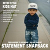 image:imageFunky Junque Kids 2 Tone Trucker Snapback Hat for Baby Toddler amp Children  Soft Cotton Trucker Hat with Adjustable Snapback Everyday Play and Gifting Funny Toddler Hats for KidsPut It on My Moms Tab  NavyBeige