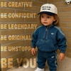 image:imageFunky Junque Kids 2 Tone Trucker Snapback Hat for Baby Toddler amp Children  Soft Cotton Trucker Hat with Adjustable Snapback Everyday Play and Gifting Funny Toddler Hats for KidsPut It on My Dads Tab  BlackBeige