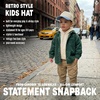 image:imageFunky Junque Kids 2 Tone Trucker Snapback Hat for Baby Toddler amp Children  Soft Cotton Trucker Hat with Adjustable Snapback Everyday Play and Gifting Funny Toddler Hats for KidsLight BlueBeige