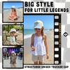 image:imageFunky Junque Kids 2 Tone Trucker Snapback Hat for Baby Toddler amp Children  Soft Cotton Trucker Hat with Adjustable Snapback Everyday Play and Gifting Funny Toddler Hats for KidsProfessional Yapper  Light BlueBeige