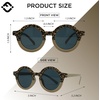 image:imageFunky Junque Kids Sunglasses UV Protection Toddler Shades  Lightweight kids sunglasses with UV protection for swimming surfing kayaking beach days amp summer playRound  Leopard Brown