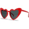 image:imageFunky Junque Kids Sunglasses UV Protection Toddler Shades  Lightweight kids sunglasses with UV protection for swimming surfing kayaking beach days amp summer playHeart Shaped  Red