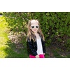 image:imageFunky Junque Kids Sunglasses UV Protection Toddler Shades  Lightweight kids sunglasses with UV protection for swimming surfing kayaking beach days amp summer playScallop Heart  White