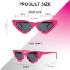 image:imageFunky Junque Kids Sunglasses UV Protection Toddler Shades  Lightweight kids sunglasses with UV protection for swimming surfing kayaking beach days amp summer play2 Pack Narrow Cateye Black  Pink