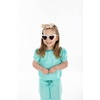 image:imageFunky Junque Kids Sunglasses UV Protection Toddler Shades  Lightweight kids sunglasses with UV protection for swimming surfing kayaking beach days amp summer playHeart Shaped  White
