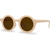 image:imageFunky Junque Kids Sunglasses UV Protection Toddler Shades  Lightweight kids sunglasses with UV protection for swimming surfing kayaking beach days amp summer playRound  Light Beige