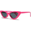 image:imageFunky Junque Kids Sunglasses UV Protection Toddler Shades  Lightweight kids sunglasses with UV protection for swimming surfing kayaking beach days amp summer playNarrow Cateye  Pink