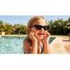 image:imageFunky Junque Kids Sunglasses UV Protection Toddler Shades  Lightweight kids sunglasses with UV protection for swimming surfing kayaking beach days amp summer playNarrow Cateye  Black