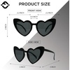 image:imageFunky Junque Kids Sunglasses UV Protection Toddler Shades  Lightweight kids sunglasses with UV protection for swimming surfing kayaking beach days amp summer playHeart Shaped  Black