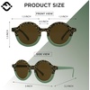 image:imageFunky Junque Kids Sunglasses UV Protection Toddler Shades  Lightweight kids sunglasses with UV protection for swimming surfing kayaking beach days amp summer playRound  Leopard Green
