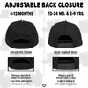 image:imageFunky Junque Kids Trucker Hat Toddler Boys amp Girls Flat Brim Baseball Cap  Mesh Trucker Hat with Adjustable Snapback Everyday Play and Gifting Toddler Baseball Caps for KidsChecker Brim  Black