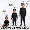 image:imageFunky Junque Kids Trucker Hat Toddler Boys amp Girls Flat Brim Baseball Cap  Mesh Trucker Hat with Adjustable Snapback Everyday Play and Gifting Toddler Baseball Caps for KidsFeral  Black  Checker Brim