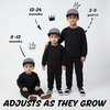 image:imageFunky Junque Kids Trucker Hat Toddler Boys amp Girls Flat Brim Baseball Cap  Mesh Trucker Hat with Adjustable Snapback Everyday Play and Gifting Toddler Baseball Caps for KidsCheckerNavy Faux Leather Brim