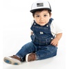 image:imageFunky Junque Kids Trucker Hat Toddler Boys amp Girls Flat Brim Baseball Cap  Mesh Trucker Hat with Adjustable Snapback Everyday Play and Gifting Toddler Baseball Caps for KidsUsa Flag  BlackWhite