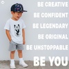 image:imageFunky Junque Kids Trucker Hat Toddler Boys amp Girls Flat Brim Baseball Cap  Mesh Trucker Hat with Adjustable Snapback Everyday Play and Gifting Toddler Baseball Caps for KidsDinosaur Print