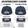 image:imageFunky Junque Kids Trucker Hat Toddler Boys amp Girls Flat Brim Baseball Cap  Mesh Trucker Hat with Adjustable Snapback Everyday Play and Gifting Toddler Baseball Caps for KidsDinosaur Print