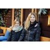 image:imageFunky Junque Kids Winter Scarf  Toddler Girl Neck Warmer Baby Infinity Scarf Warm Balaclava for Kids Soft Girls Scarves2 Pack  Black  Rainbow