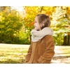 image:imageFunky Junque Kids Winter Scarf  Toddler Girl Neck Warmer Baby Infinity Scarf Warm Balaclava for Kids Soft Girls ScarvesBeige