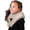 image:imageFunky Junque Kids Winter Scarf  Toddler Girl Neck Warmer Baby Infinity Scarf Warm Balaclava for Kids Soft Girls ScarvesBeige