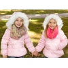 image:imageFunky Junque Kids Winter Scarf  Toddler Girl Neck Warmer Baby Infinity Scarf Warm Balaclava for Kids Soft Girls ScarvesCandy Pink