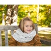 image:imageFunky Junque Kids Winter Scarf  Toddler Girl Neck Warmer Baby Infinity Scarf Warm Balaclava for Kids Soft Girls ScarvesConfetti  Ivory