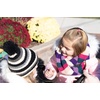 image:imageFunky Junque Kids Winter Scarf  Toddler Girl Neck Warmer Baby Infinity Scarf Warm Balaclava for Kids Soft Girls ScarvesMulti Color Stripes  Black