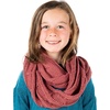 image:imageFunky Junque Kids Winter Scarf  Toddler Girl Neck Warmer Baby Infinity Scarf Warm Balaclava for Kids Soft Girls ScarvesSolid Dark Rose