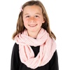 image:imageFunky Junque Kids Winter Scarf  Toddler Girl Neck Warmer Baby Infinity Scarf Warm Balaclava for Kids Soft Girls ScarvesSolid Pale Pink