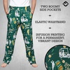 image:imageFunky Junque Mens Funny Pajama Pants Novelty Lounge Bottoms  Mens stretchy lounge pants 90 poly10 spandex pockets adjustable waist fun novelty prints amp gift bagBirdie Juice  Green