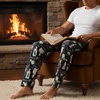 image:imageFunky Junque Mens Funny Pajama Pants Novelty Lounge Bottoms  Mens stretchy lounge pants 90 poly10 spandex pockets adjustable waist fun novelty prints amp gift bagTequila  Black