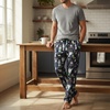 image:imageFunky Junque Mens Funny Pajama Pants Novelty Lounge Bottoms  Mens stretchy lounge pants 90 poly10 spandex pockets adjustable waist fun novelty prints amp gift bagTequila  Black