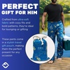 image:imageFunky Junque Mens Funny Pajama Pants Novelty Lounge Bottoms  Mens stretchy lounge pants 90 poly10 spandex pockets adjustable waist fun novelty prints amp gift bagSize Matters  Blue
