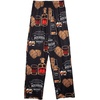 image:imageFunky Junque Mens Funny Pajama Pants Novelty Lounge Bottoms  Mens stretchy lounge pants 90 poly10 spandex pockets adjustable waist fun novelty prints amp gift bagBourbon  Black