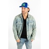 image:imageFunky Junque Mens Mesh Patch Saying Trucker Hat  Lightweight Cotton Cap with Sun Protection Golf Beach and Everyday Trendy Caps for MenBirdie Blitz  BlueWhite
