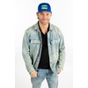 image:imageFunky Junque Mens Mesh Patch Saying Trucker Hat  Lightweight Cotton Cap with Sun Protection Golf Beach and Everyday Trendy Caps for MenBirdie Blitz  BlueWhite