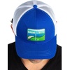 image:imageFunky Junque Mens Mesh Patch Saying Trucker Hat  Lightweight Cotton Cap with Sun Protection Golf Beach and Everyday Trendy Caps for MenBirdie Blitz  BlueWhite