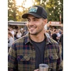 image:imageFunky Junque Mens Mesh Patch Saying Trucker Hat  Lightweight Cotton Cap with Sun Protection Golf Beach and Everyday Trendy Caps for MenGet Outdoors  Black