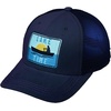 image:imageFunky Junque Mens Mesh Patch Saying Trucker Hat  Lightweight Cotton Cap with Sun Protection Golf Beach and Everyday Trendy Caps for MenLake Time  Navy