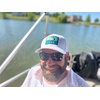 image:imageFunky Junque Mens Mesh Patch Saying Trucker Hat  Lightweight Cotton Cap with Sun Protection Golf Beach and Everyday Trendy Caps for MenLake Time  White