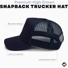 image:imageFunky Junque Mesh Trucker Hat  Lightweight Cotton Cap with Sun Protection Golf Beach and Errands Trendy Caps for MenNavy