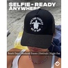 image:imageFunky Junque Mesh Trucker Hat  Lightweight Cotton Cap with Sun Protection Golf Beach and Errands Trendy Caps for MenSave the Turtles Hit It Raw  Black